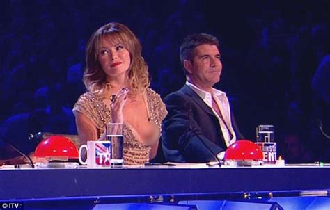 Amandas boob popped out Britains got Talent Wardrobe